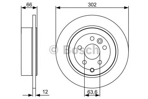 фото Тормозной диск bosch 0986479518