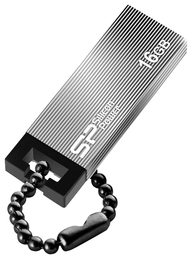 

Флешка Silicon Power Touch 835 16ГБ Grey (SP016GBUF2835V1T), Touch 835