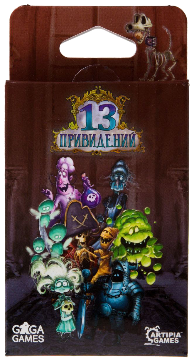 фото Семейная настольная игра gaga games 13 привидений gg119