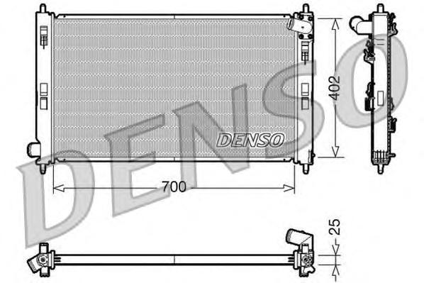 

Радиатор Denso DRM45032