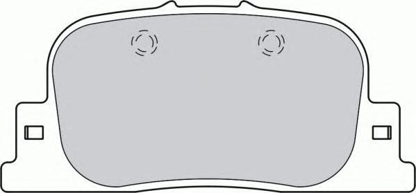 

Комплект тормозных колодок Ferodo FDB1686