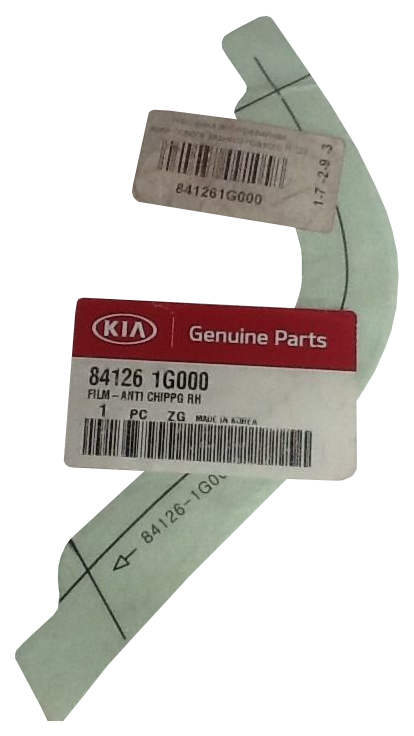 

Наклейка антигравийная KIA 841261g000, Прозрачный