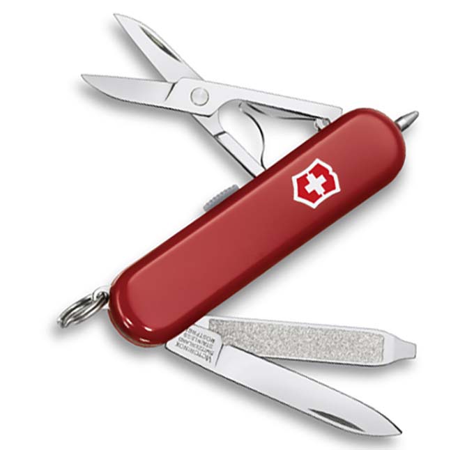 

Мультитул Victorinox Signature Lite, красный, 7 опций, Signature Lite