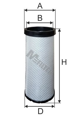 

Фильтр воздушный MFILTER A 559/1