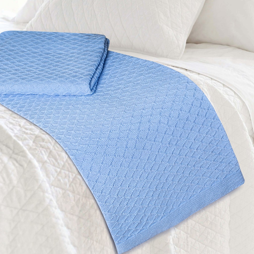 Плед CONFORTO E SONHOS арт,Magno 62 Azul