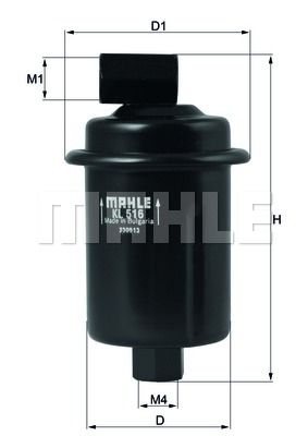 фото Фильтр топливный knecht kl 516 mahle/knecht