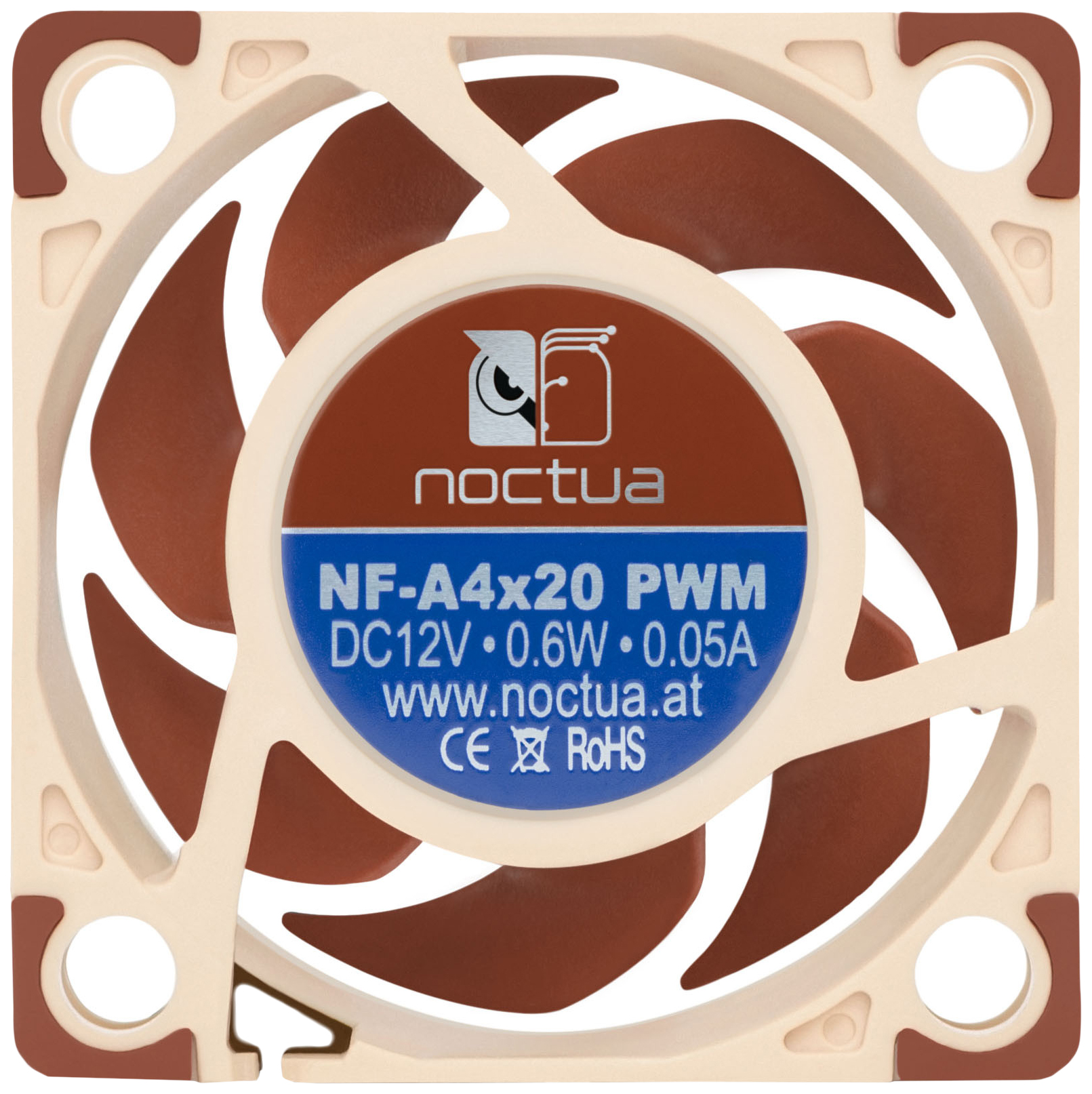 

Корпусной вентилятор Noctua NF-A4X20-PWM, NF-A4X20-PWM