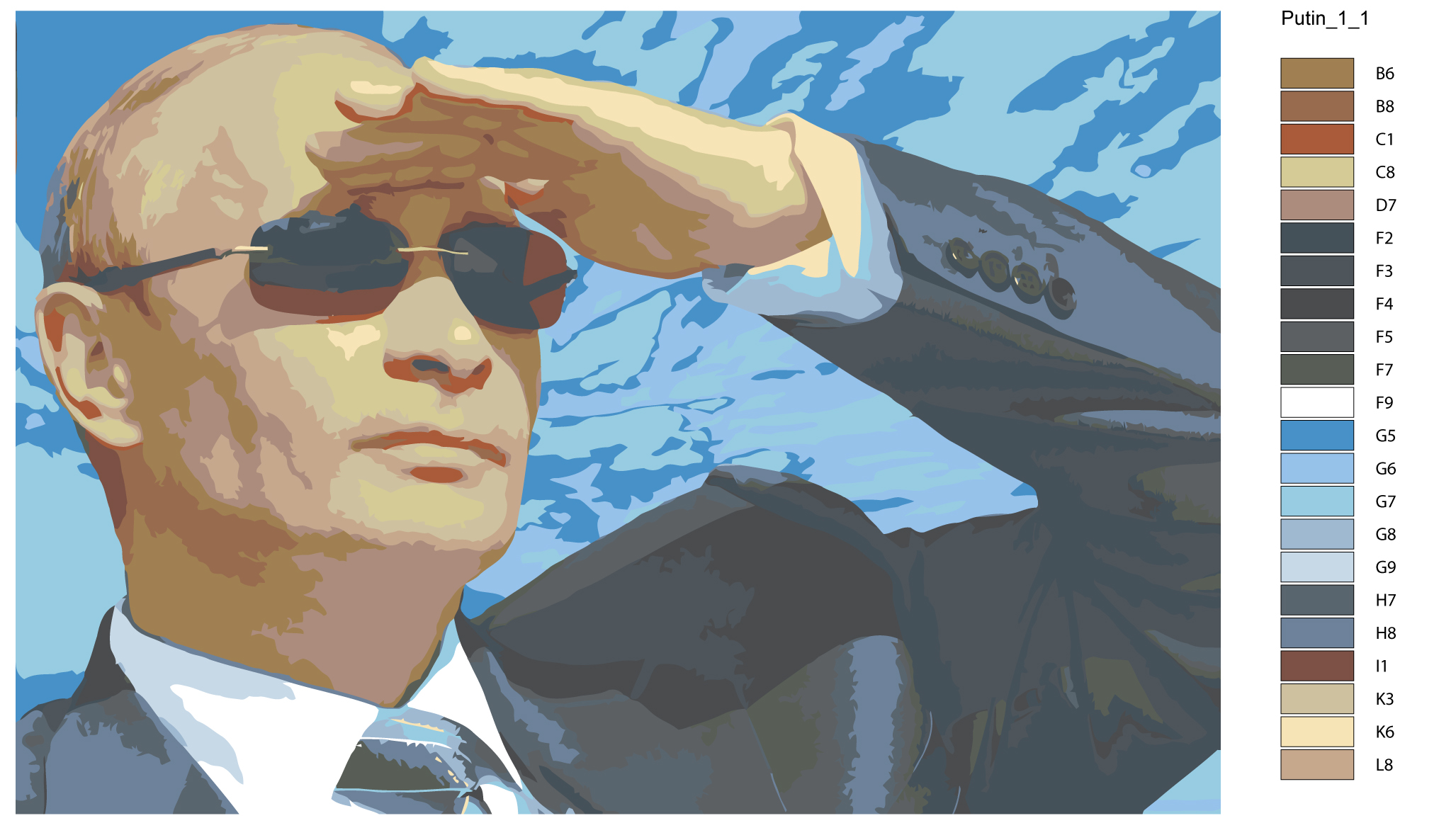 

Картина по номерам, 40 x 60, Z1738, Z1738