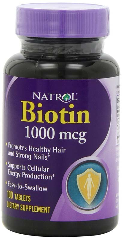 Витамин B7 Natrol Biotin 1000 100 таблеток