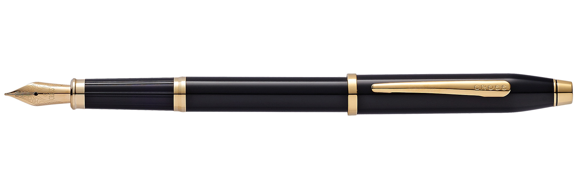 Перьевая ручка Cross Century II Black lacquer M