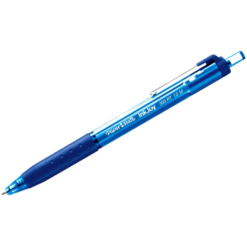 

Ручка шариковая Paper Mate Ink Joy 300 10, синяя, 1 мм, 1 шт.