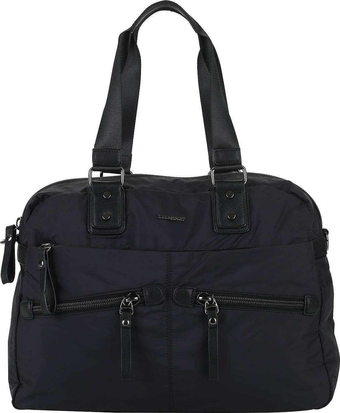 фото Дорожная сумка eberhart shoulder bag ebh9277-09 черная 44 x 30 x 13