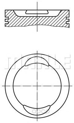 

Поршень двигателя Mahle/Knecht 0094101