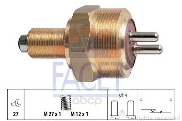 

Датчик автомобильный Facet 76100