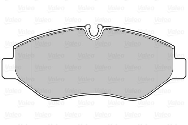 

Тормозные колодки Valeo дисковые 301882