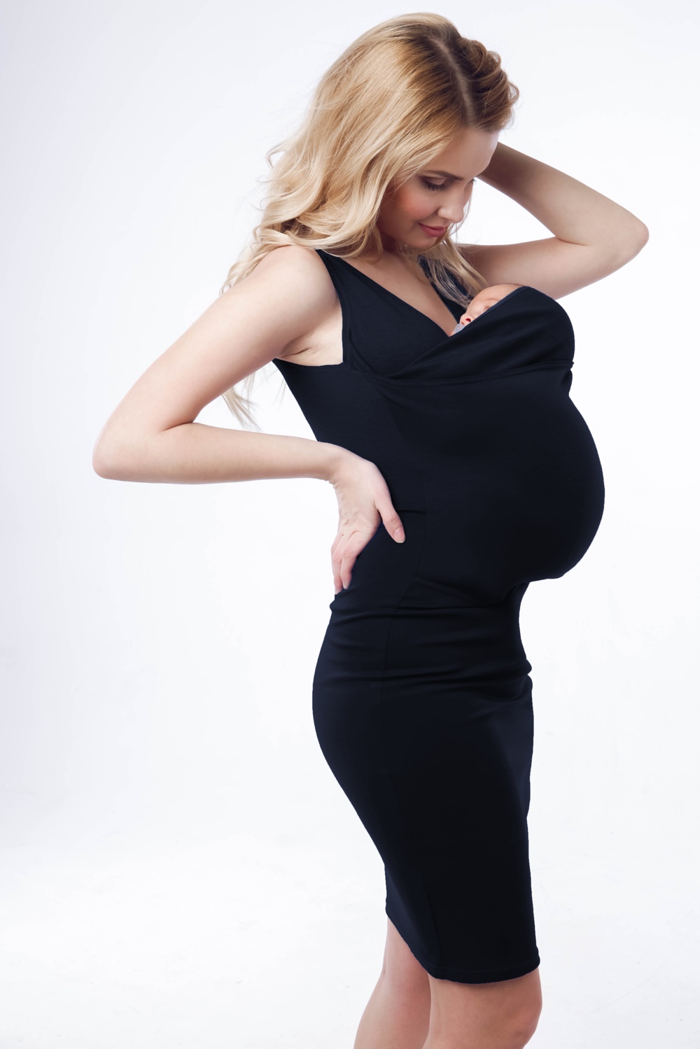 

Слингоплатье Panga Dress Basic темно-синий р.  48, Dress Basic