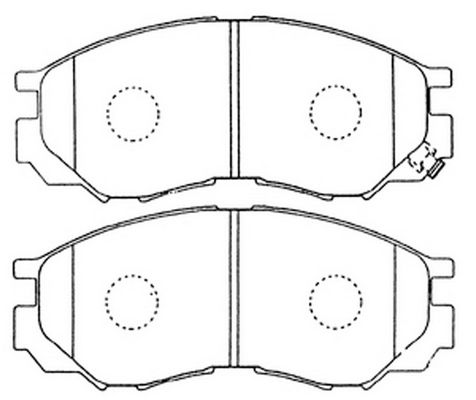 

Тормозные колодки FIT дисковые FP3132