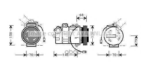 фото Компрессор кондиционера ava quality cooling aiak011