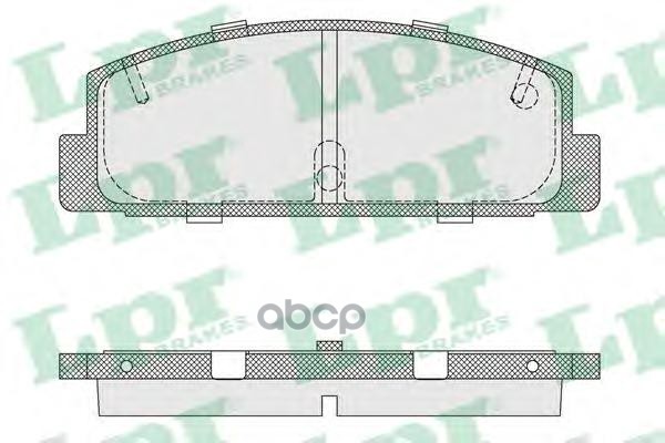 

Тормозные колодки Lpr 05P336