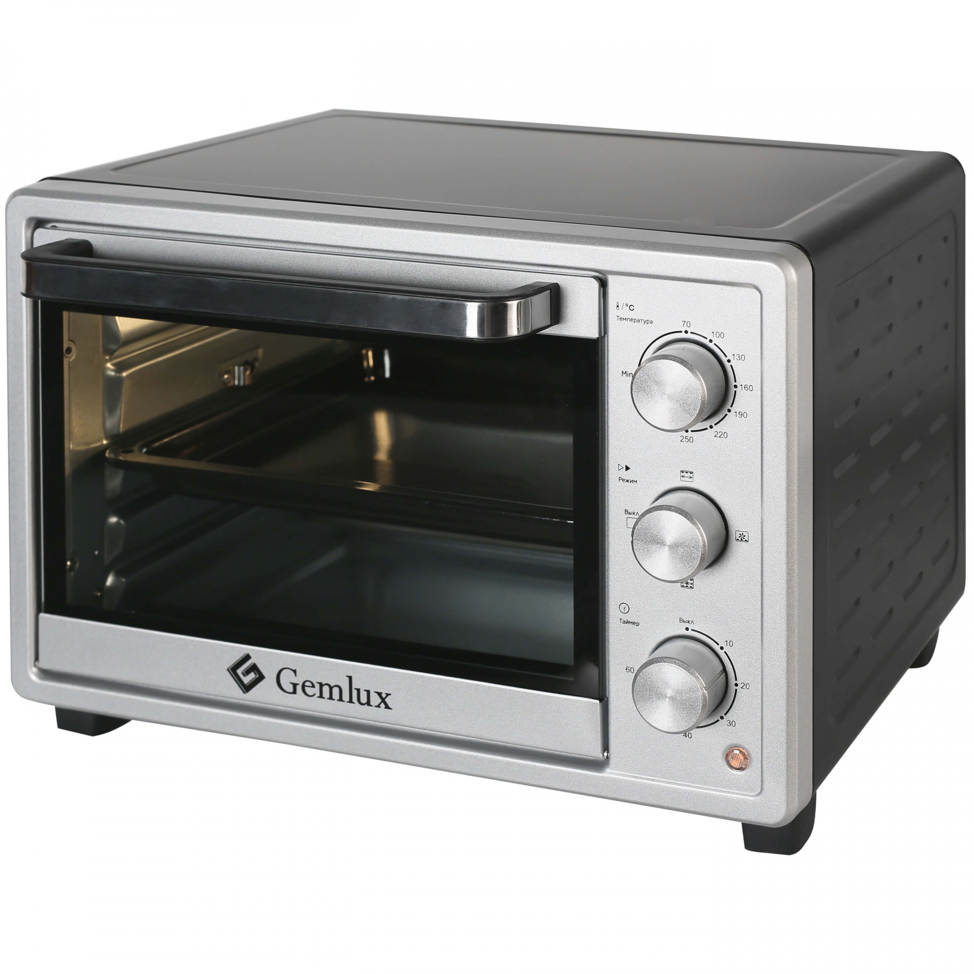 

Мини-печь Gemlux GL-OR-1423MN Steel, GL-OR-1423MN