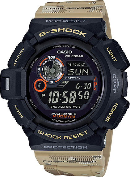 

Японские наручные часы Casio G-Shock GW-9300DC-1E, G-Shock