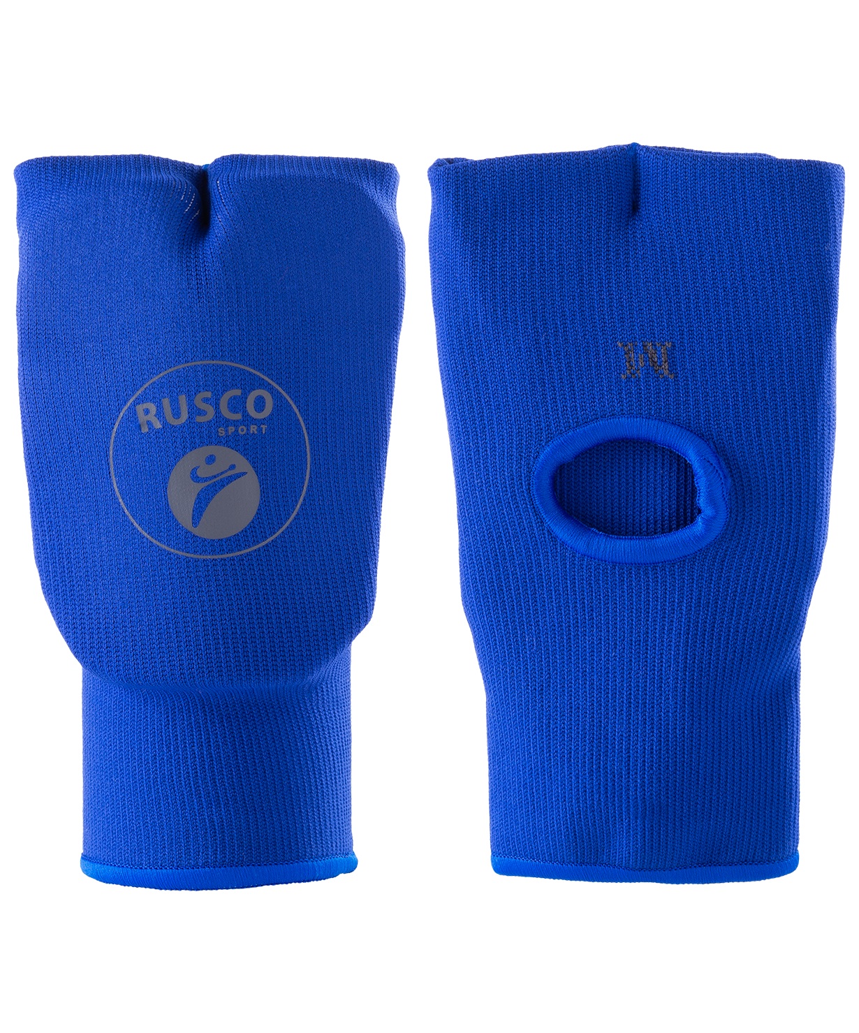 фото Накладки на кисть rusco sport, хлопок, синий (m)