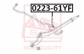 фото Стойка стабилизатора asva 0223-61yf