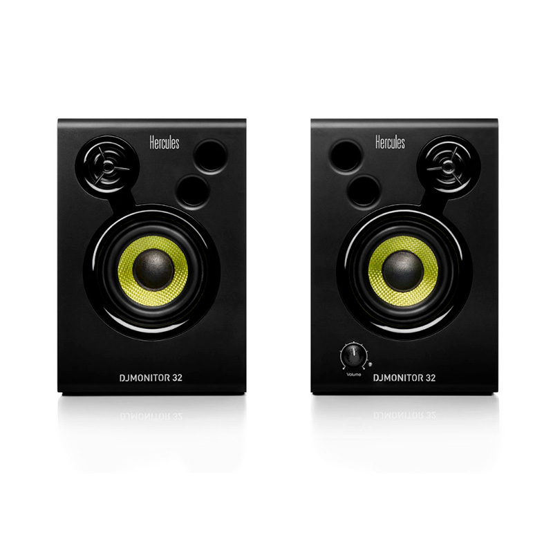 фото Активные колонки hercules dj monitor 32 black