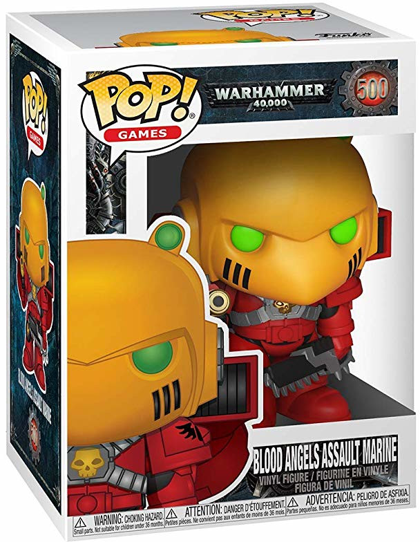 

Фигурка Funko POP! Games Warhammer 40,000: Blood Angels Assault Marine