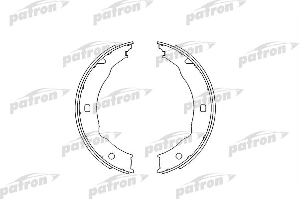 Тормозные колодки PATRON стояночного тормоза PSP623