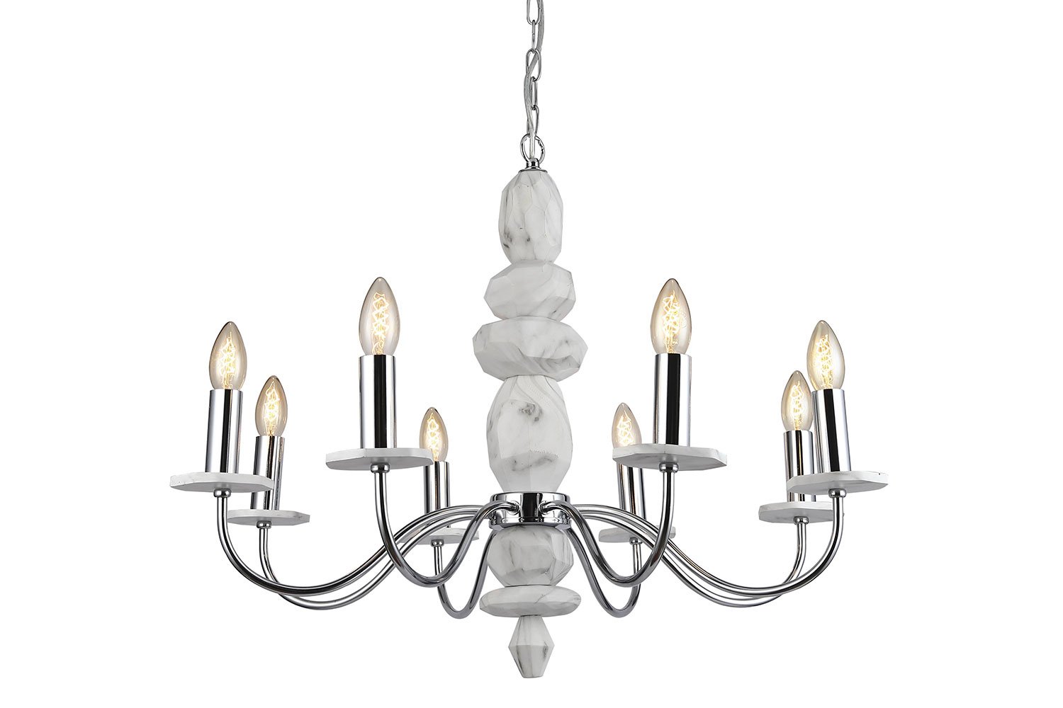 

Люстра подвесная Arte Lamp A6062LM-8WH