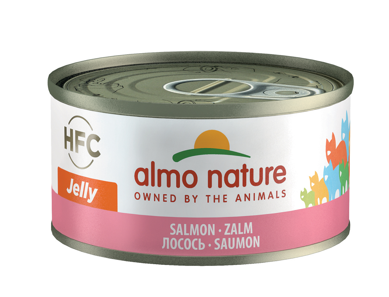 фото Консервы для кошек almo nature hfc jelly, лосось, 70г