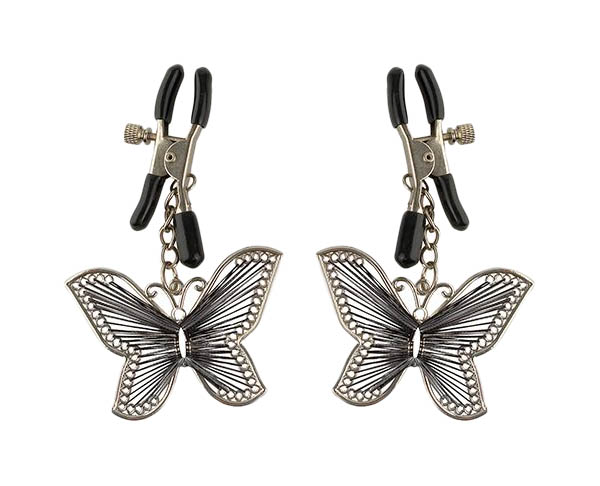 фото Зажимы для сосков pipedream butterfly nipple clamps