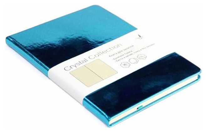 

Записная книжка "Crystal Collection" А5, 96 листов, бирюзовый оазис