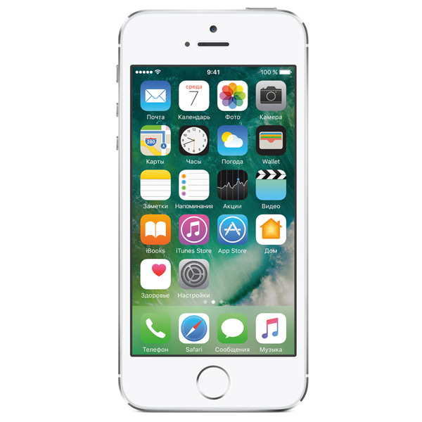 

Смартфон Apple iPhone 5S 16Gb Silver (ME433RU/A), iPhone 5s