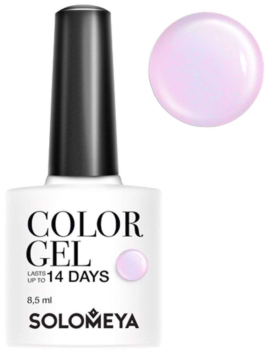 фото Гель-лак для ногтей solomeya color gel розоватый