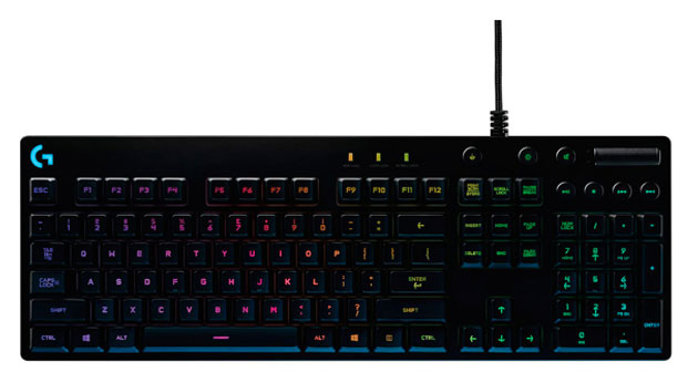 Проводная игровая клавиатура Logitech G810 Orion Spectrum Black (920-007750)