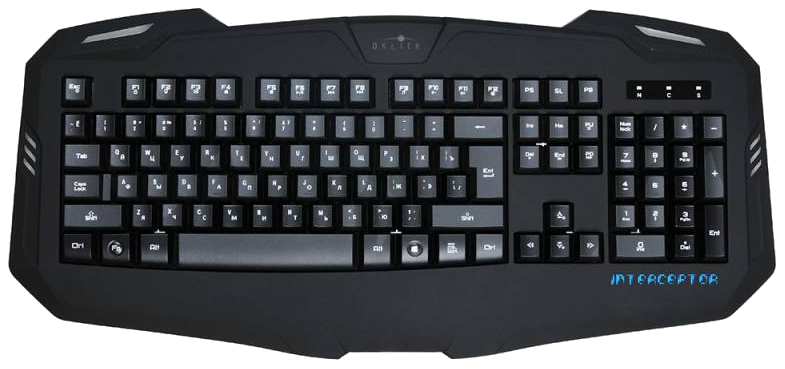 Игровая клавиатура OKLICK 730G Black