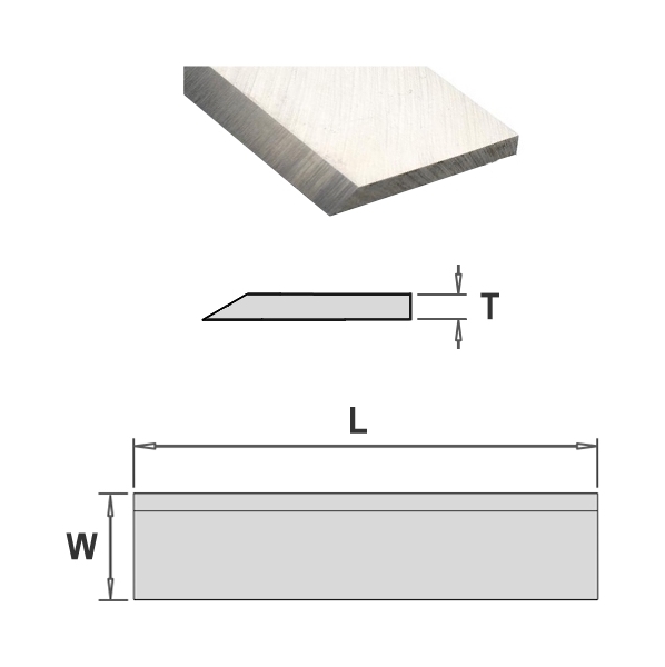 Комплект из 2-х ножей 300x30x3 HS 792.300.30