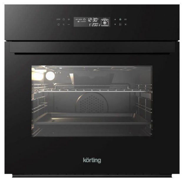 фото Встраиваемый электрический духовой шкаф korting okb 9102 csgn pro black