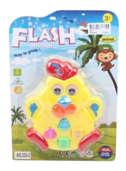 Купить Flash Animal Цыпленок, Музыкальная игрушка Shantou Gepai Flash Animal. Цыпленок,