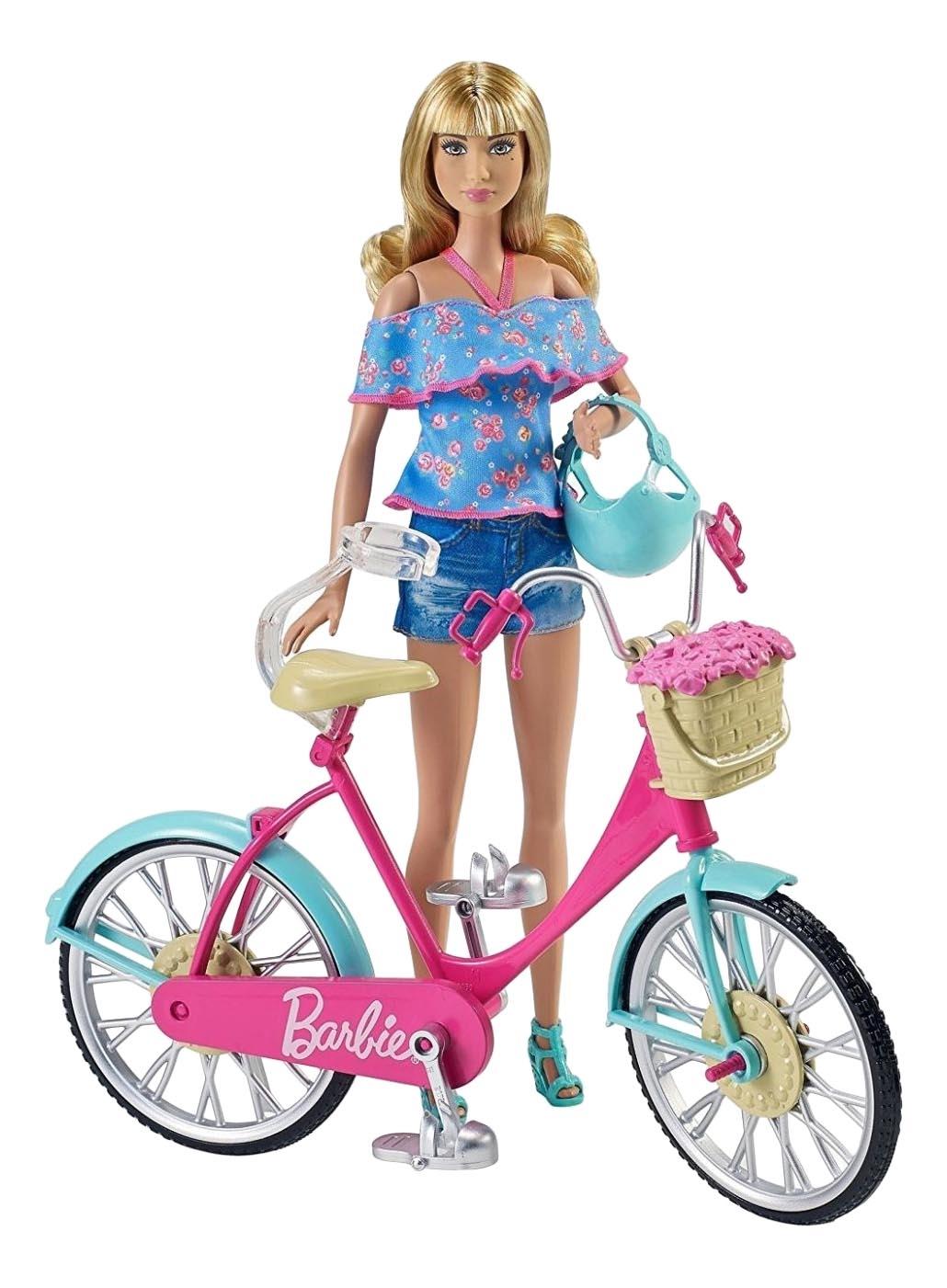 фото Велосипед для куклы дом мечты для barbie