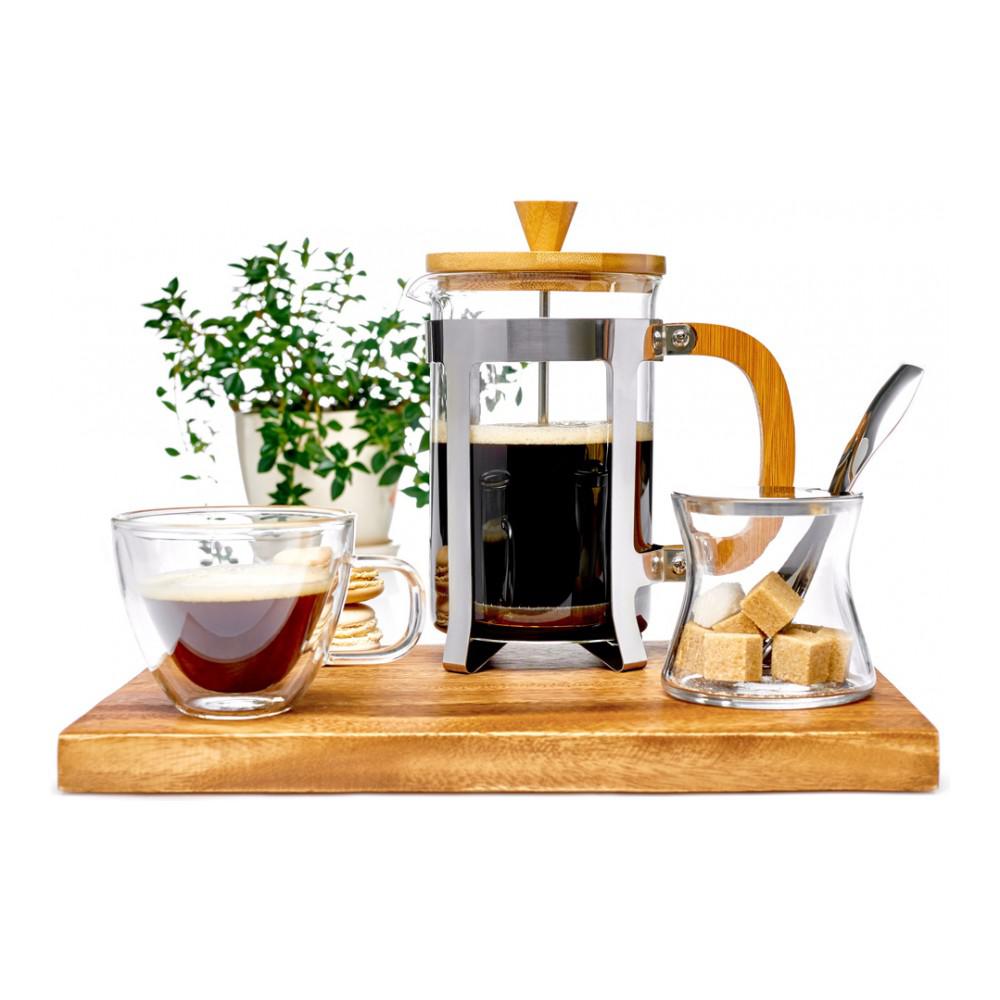 

Френч-пресс Walmer W23001060 0,6л, bamboo 0.6 л светлое дерево