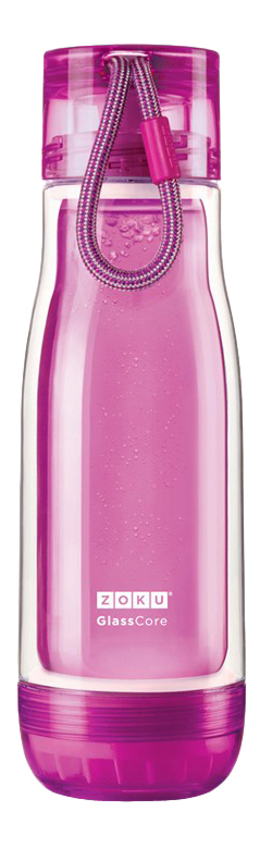 Бутылка zoku 475 мл фиолетовая