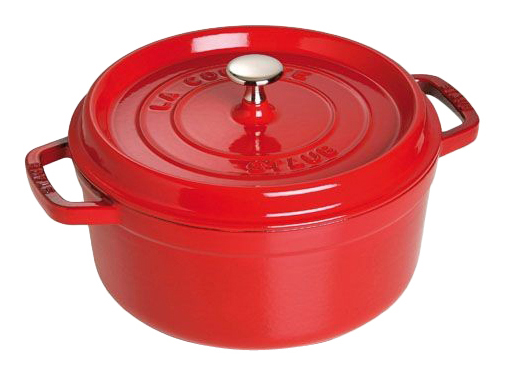 фото Кастрюля staub 2,6 л красный