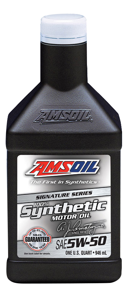 Моторное масло Amsoil Signature Series Synthetic Motor Oil 5W50 0,946 л