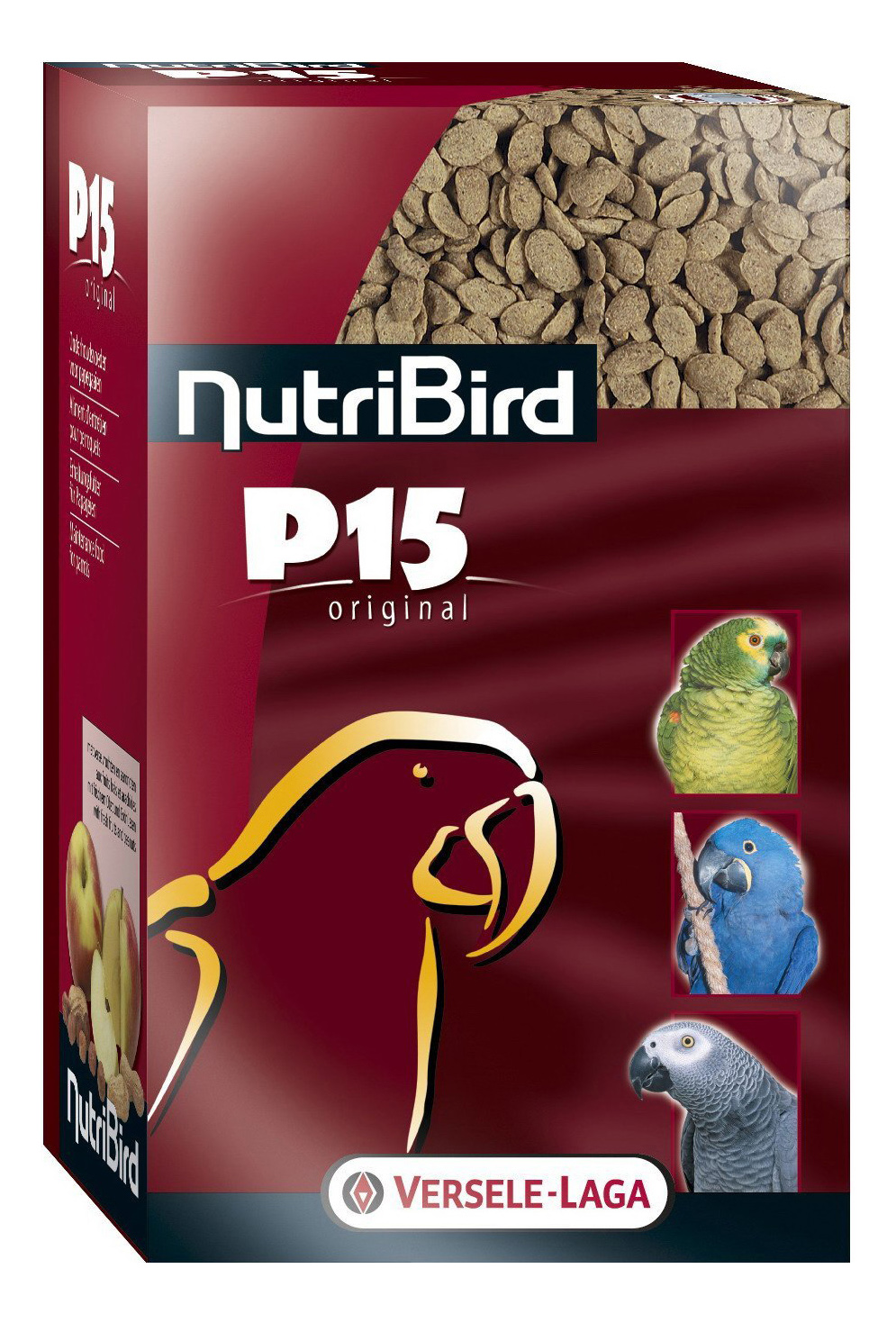 

Основной корм Versele-Laga NutriBird P15 Original для крупных попугаев 1000 г, NutriBird P15 Original