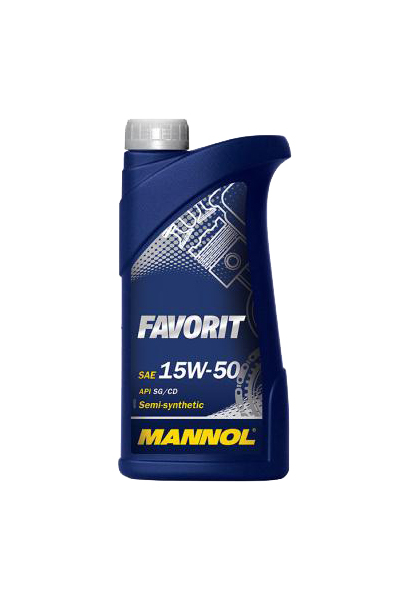 Моторное масло Mannol Favorit 15W50 1 л