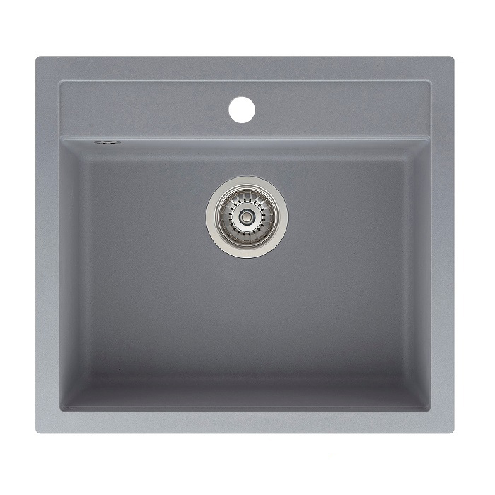

Мойка для кухни гранитная AquaSanita Quadro SQQ100-202W серый, Quadro SQQ100 алюметаллик
