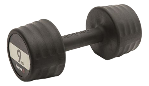 

Неразборные гантели обрезиненные Reebok RSWT-100 2 x 9 кг, черный, RSWT-100
